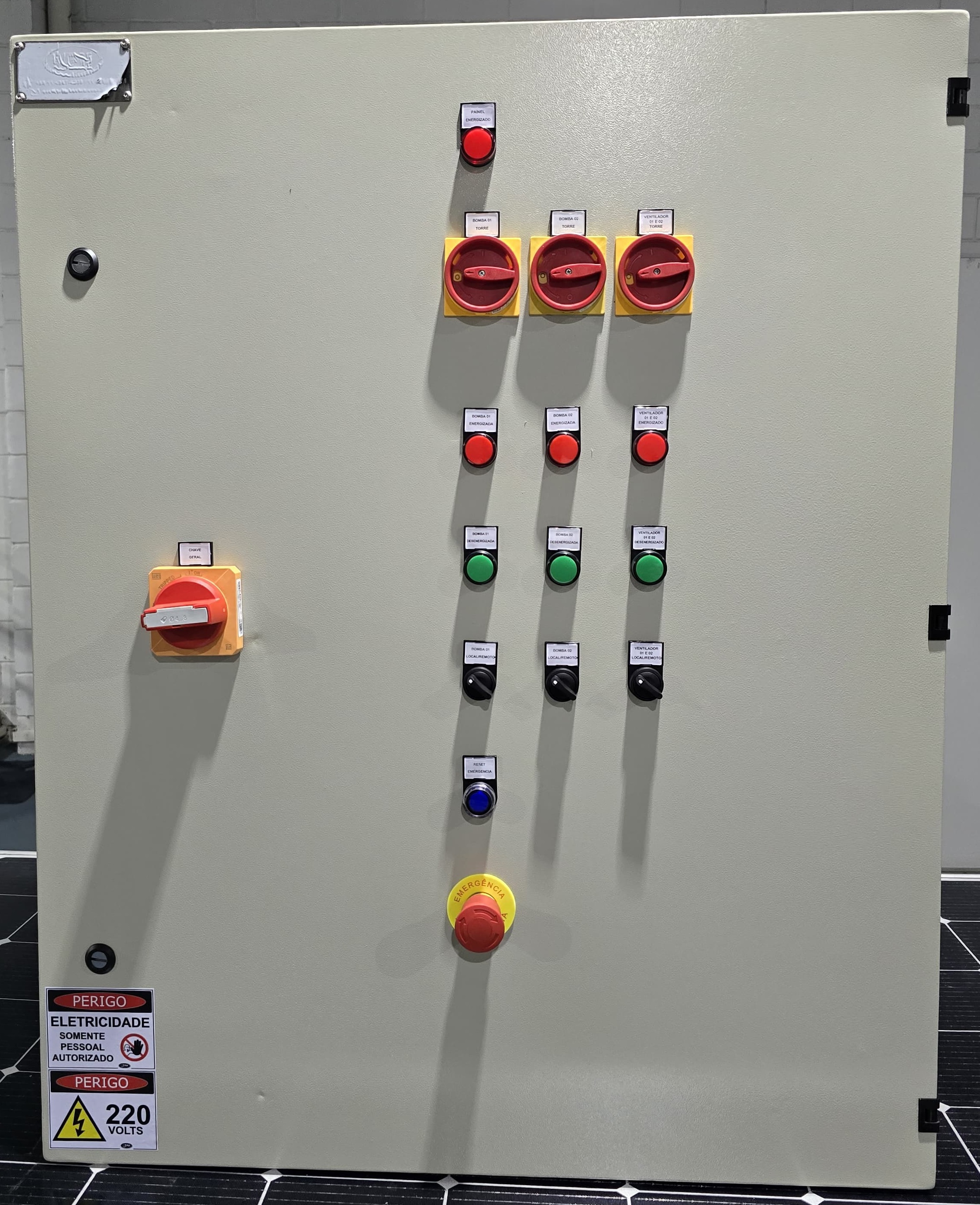 Painel com Controle Inteligente
